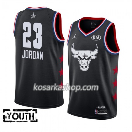 Dres Chicago Bulls Michael Jordan 23 2019 All-Star Jordan Brand Crna Swingman - Dječji